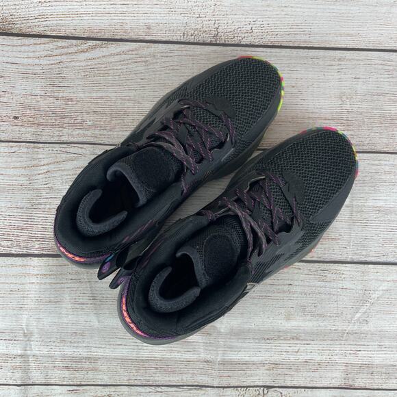 Adidas Dame 8 Big Mood Mens Sz 8.5 Basketball Shoes Multi Color Black - Picture 7 of 9